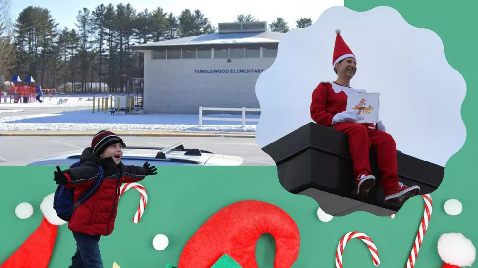 Yule on a School! Principal in Saratoga County Goes All-Out to Surprise Kids!