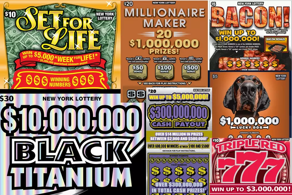 Which NY Lottery Scratch-Off Games Have the Most Top Prizes Left?