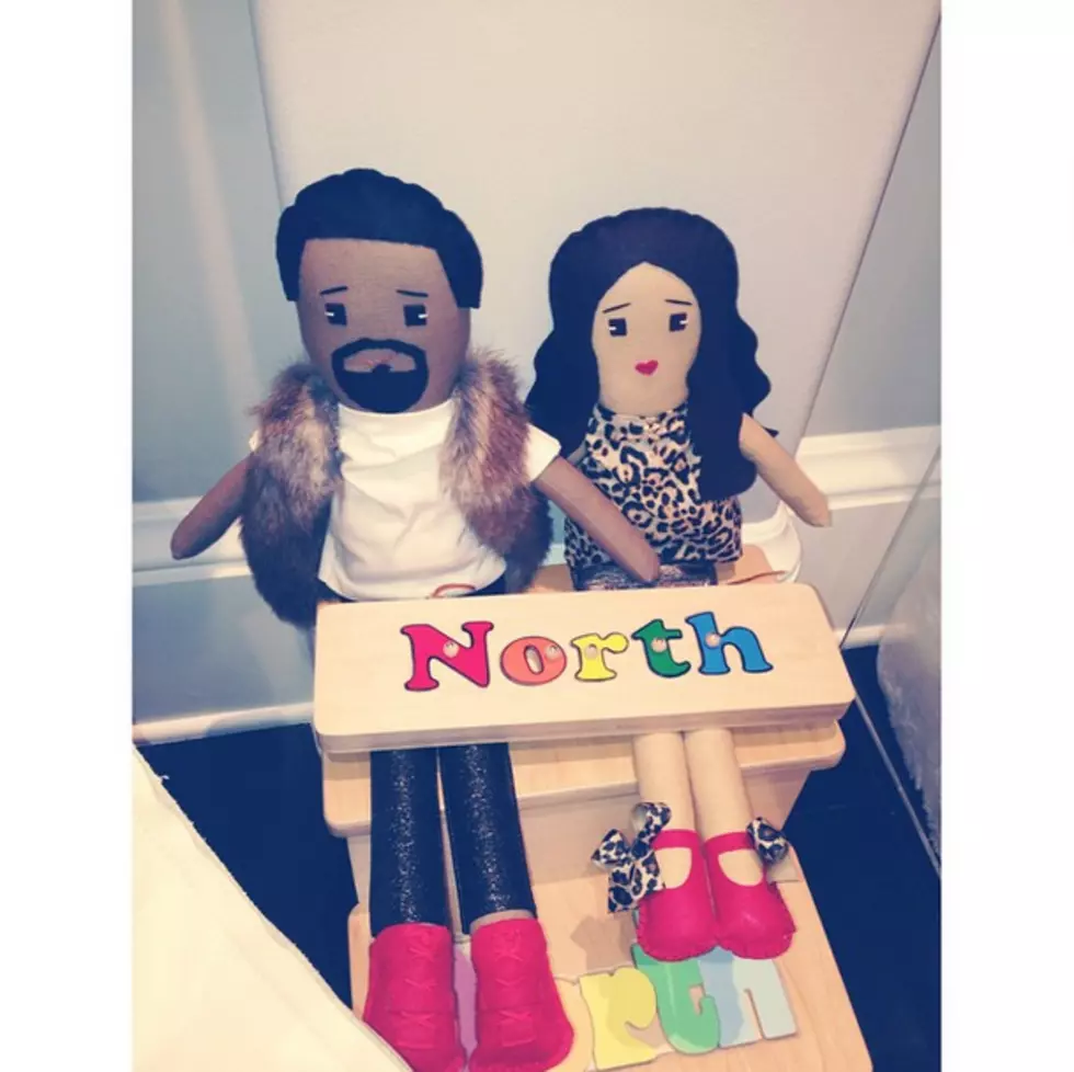 North West Has Dolls That Look Just Like Kanye And Kim