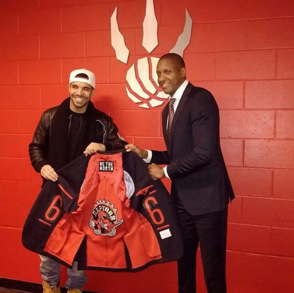 Toronto Raptors Players Name Their Favorite Drake Song, Team Gifts Him WIth Raptors-Inspired Blazer