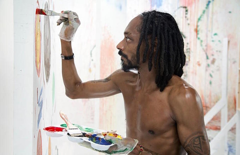 Snoop Dogg Says Weed Makes Him A Better Painter