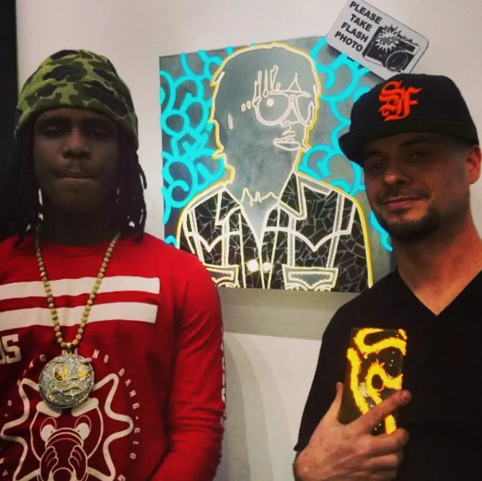Chief Keef Hosts An Art Gallery Show In LA