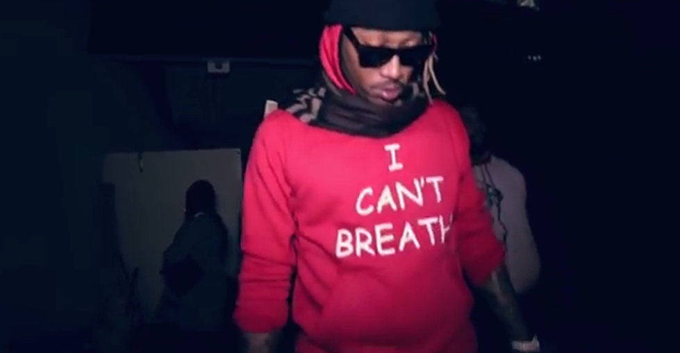 Future Wears “I Can’t Breathe” T-Shirt In “Mad Luv” Video