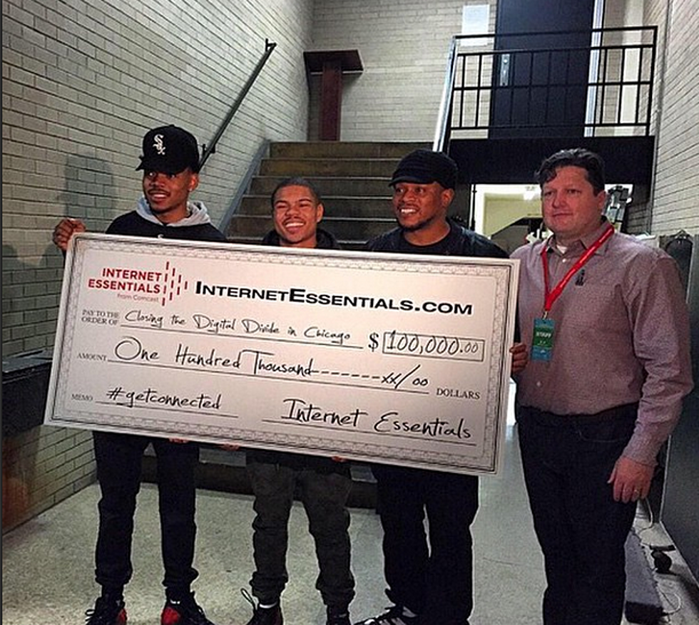 Chance The Rapper & Sway Help Raise $100,000 For Chicago Schools