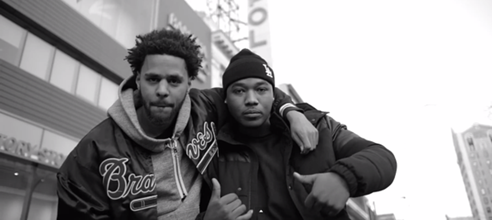 Cozz and J. Cole Walk Around in NYC’s Concrete Jungle for ‘Knock Tha Hustle (Remix)’ Video