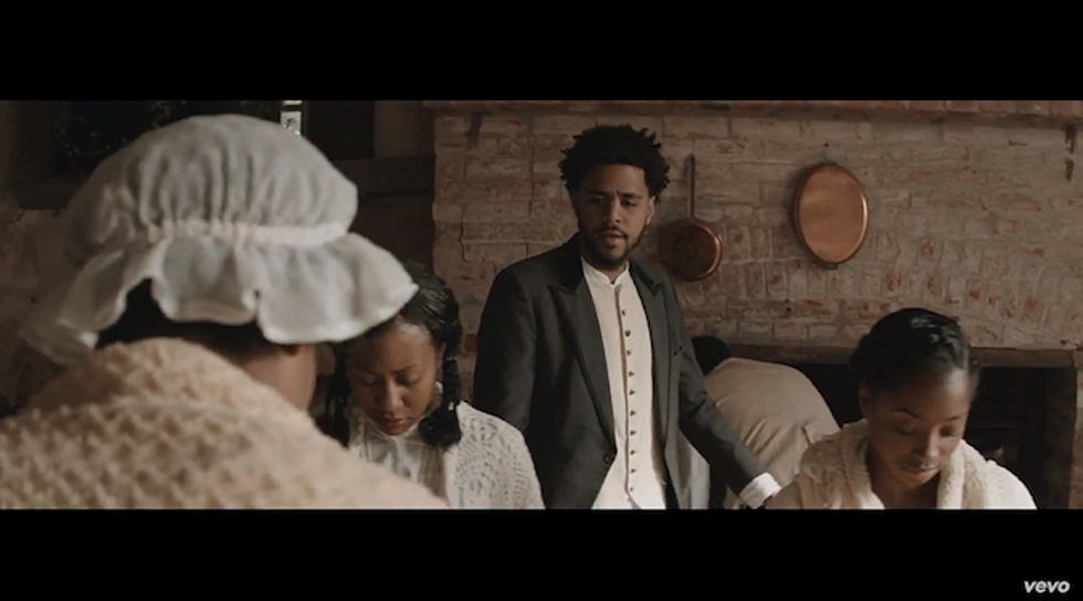 J. Cole Starts a Slave Rebellion in ‘G.O.M.D.’ Video