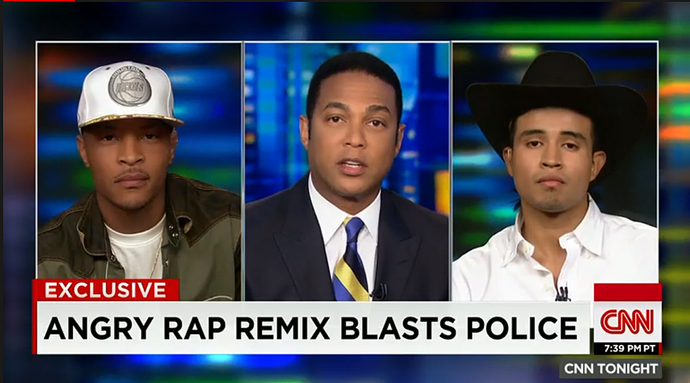 T.I. and Kap G Discuss the Remix to “La Policia” on CNN