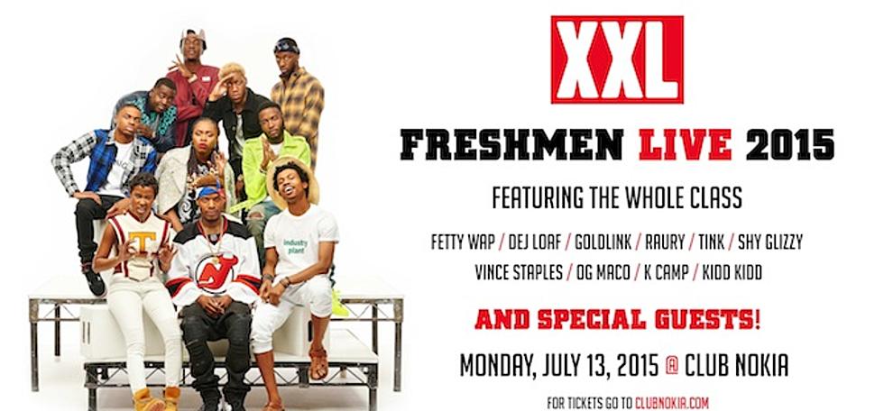 Catch the 2015 XXL Freshman Show in L.A. On July 13