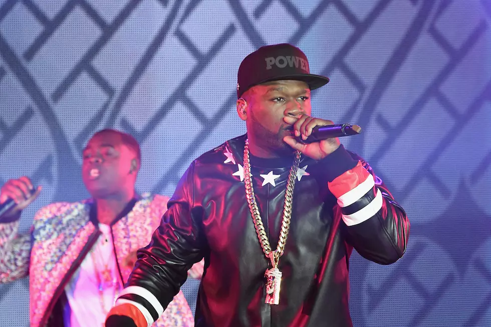 50 Cent Premieres a New Song Live in New York