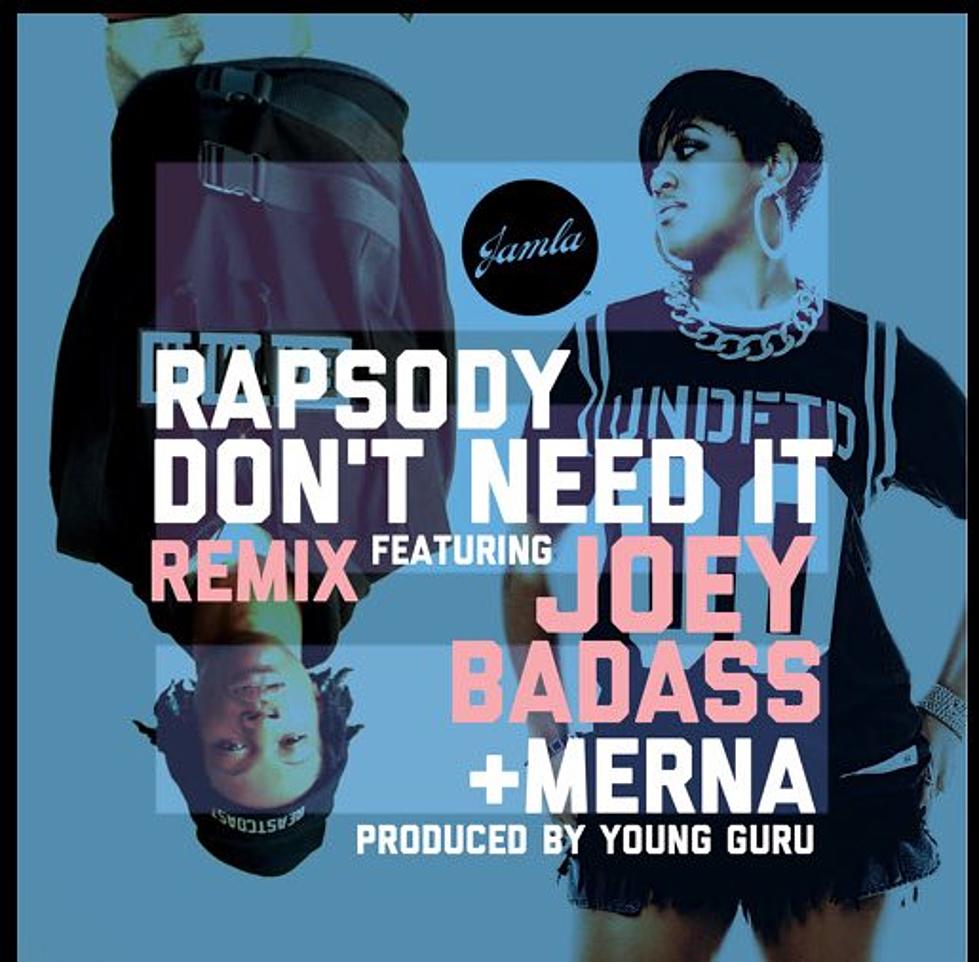 Listen to Rapsody Feat. Joey Bada$$ and Merna, “Don’t Need It (Remix)”
