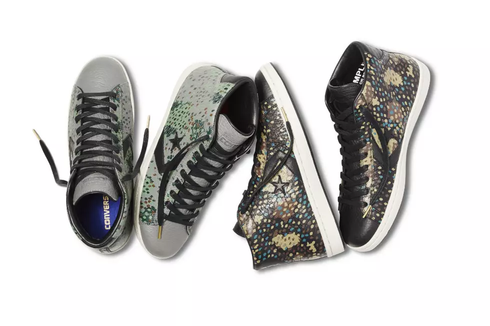 Converse Cons Launches Pro Leather Painted Camo Collection 