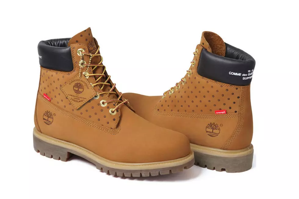 Supreme x Comme Des Garcons x Timberland 6-Inch Boots