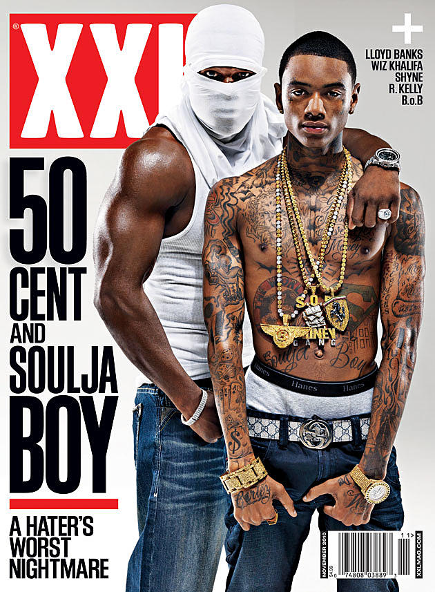 Growing Pains: Part 2 of 50 Cent and Soulja Boy’s XXL Cover Story From 2010