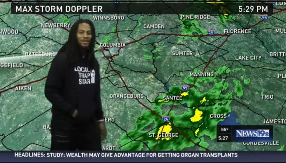 Waka Flocka Does a Great Job Giving the Weather on Live News