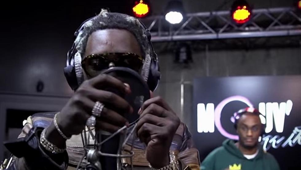Watch Young Thug Freestyle Live on French TV