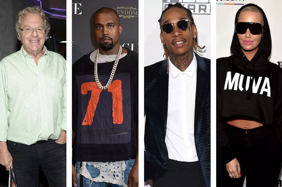 Jerry Springer Wants Kanye, Wiz and Amber to Make up on His Show