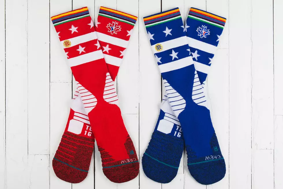 Stance and the NBA Unveil Official On-Court Sock of the All-Star Game