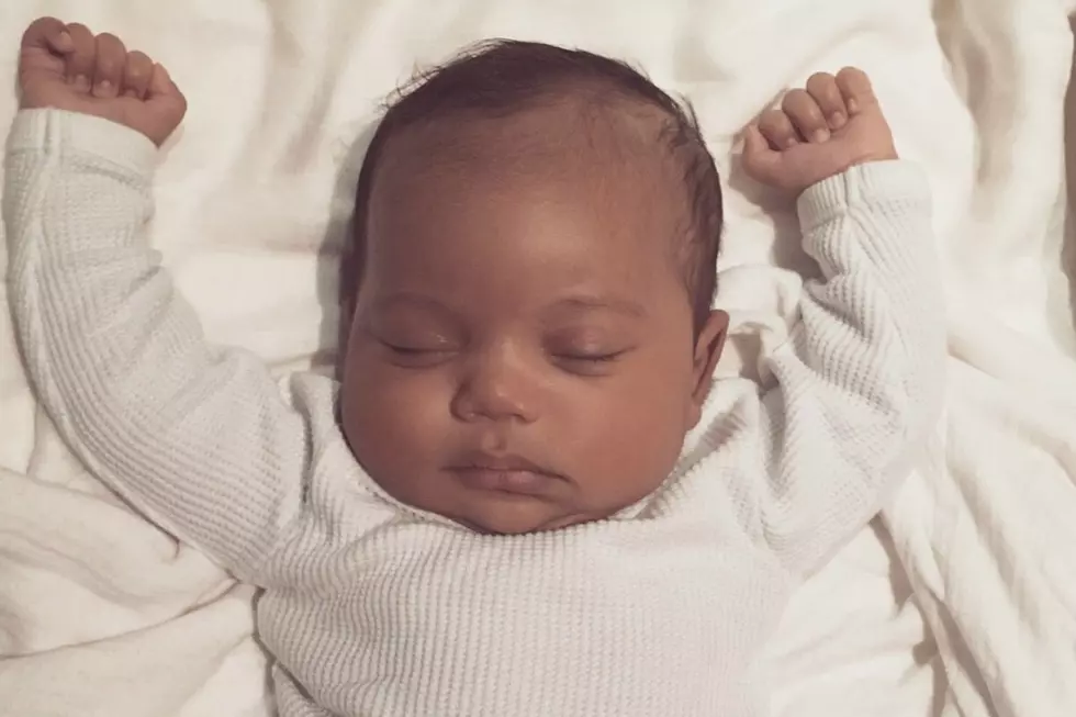 Kanye and Kim Release First Photo of Their Son Saint West to Public