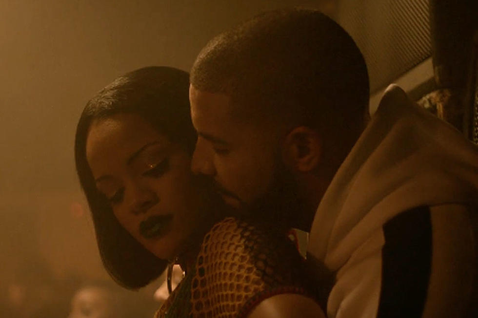 Rihanna and Drake Rough Wine in “Work” Video Teaser
