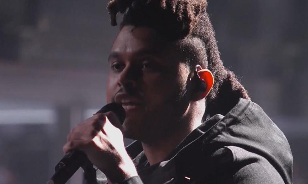 The Weeknd Performs “The Hills” at 2016 BRIT Awards