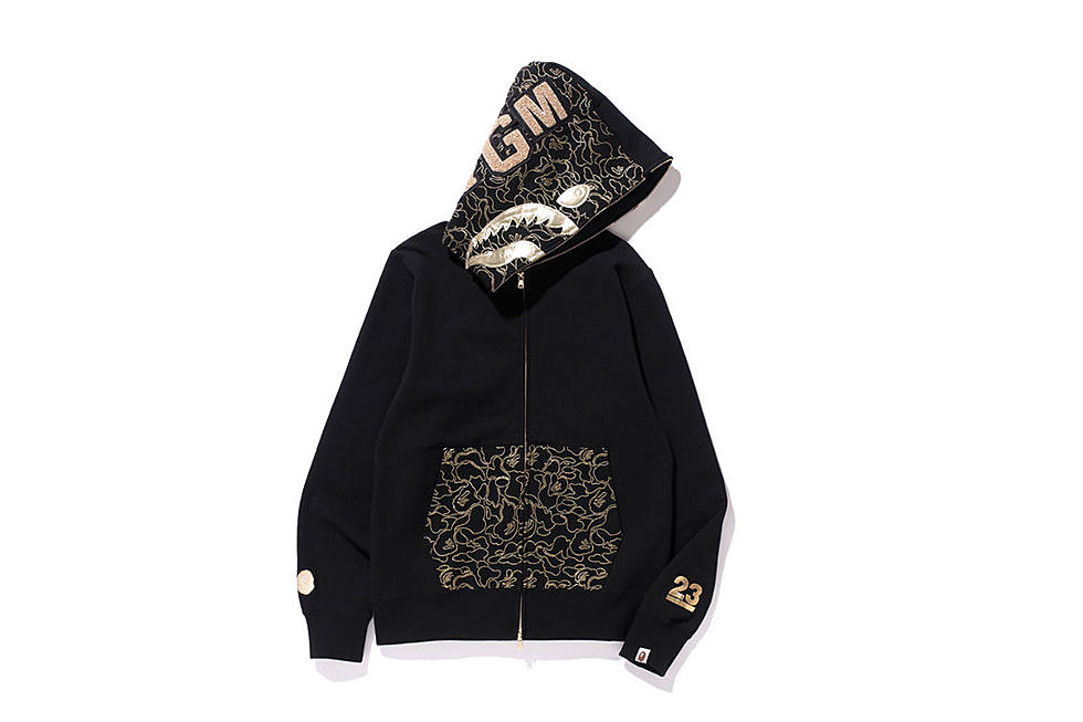 Bape Celebrates 23-Year Anniversary With Gold-Themed Collection