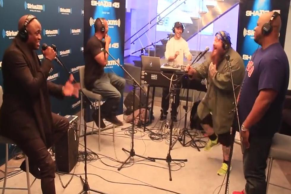 Action Bronson Freestyles With Meyhem Lauren and Comedian Wayne Brady on Shade 45