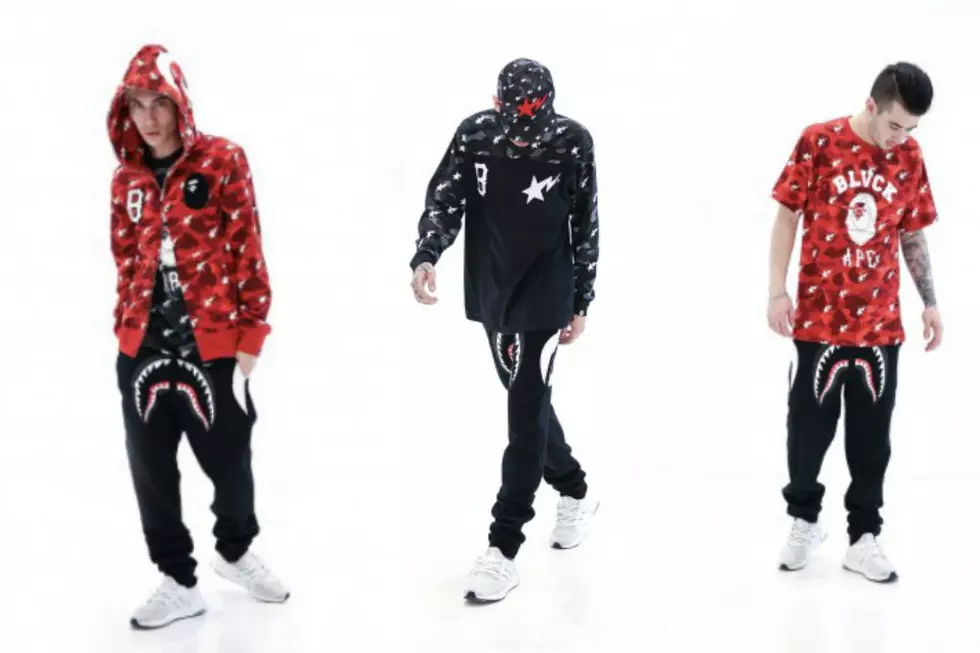 Bape and Black Scale Unveil New Collaboration Lookbook