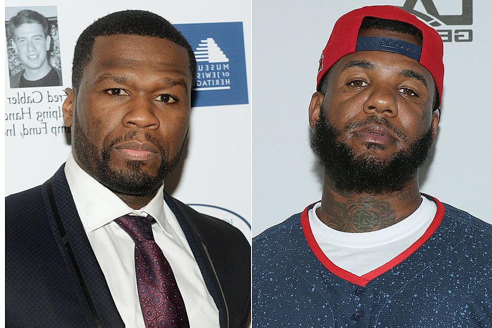 50 Cent and The Game Reunite at Los Angeles Nightclub