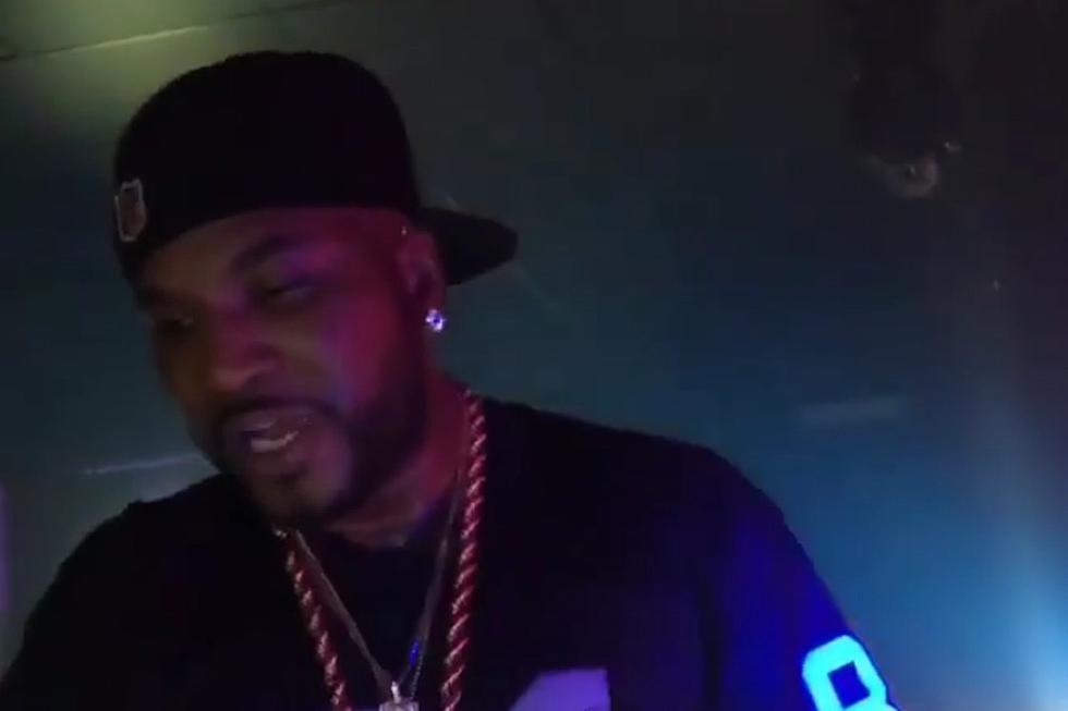 Jeezy Gets Mad at Fan for Touching Him in Club