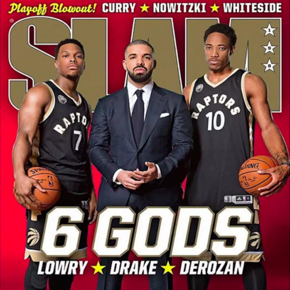 Drake Covers New Issue of SLAM Magazine