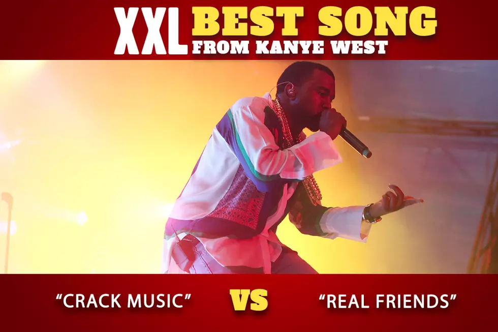 Kanye West’s &#8220;Crack Music&#8221; vs. &#8220;Real Friends” – Vote for the Best Song