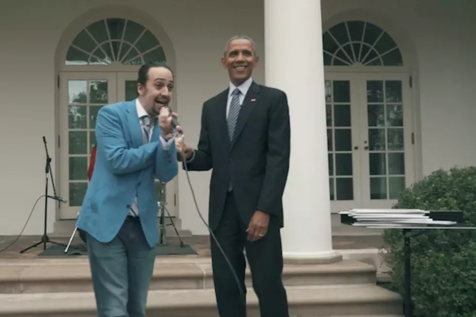 President Obama Freestyles With ‘Hamilton’ Creator Lin-Manuel Miranda