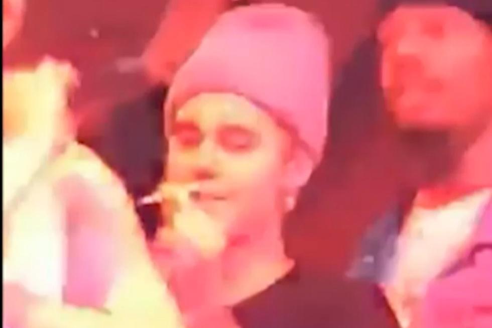 Justin Bieber Puts Out Cigarette on Post Malone's Arm