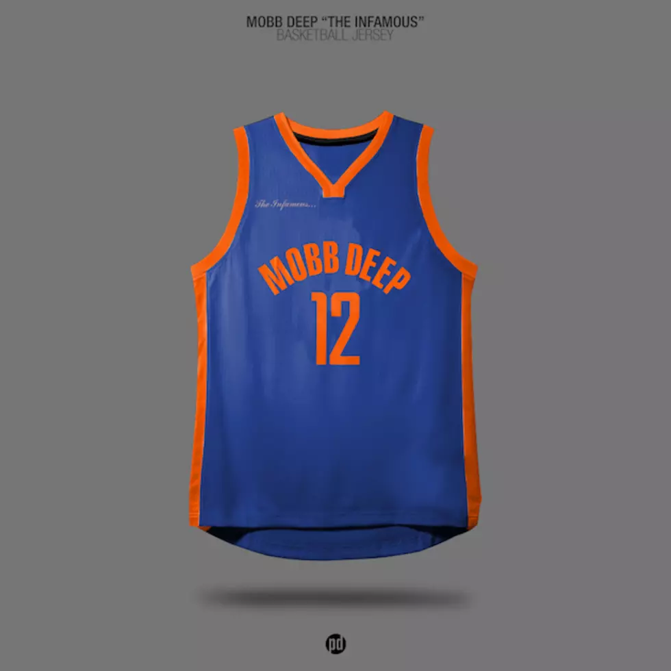 An Artist Created Jerseys Inspired by Classic Rap Albums
