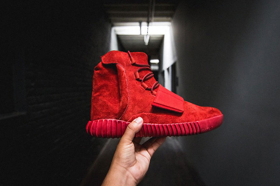 The Shoe Surgeon Made a Red October Adidas Yeezy Boost 750
