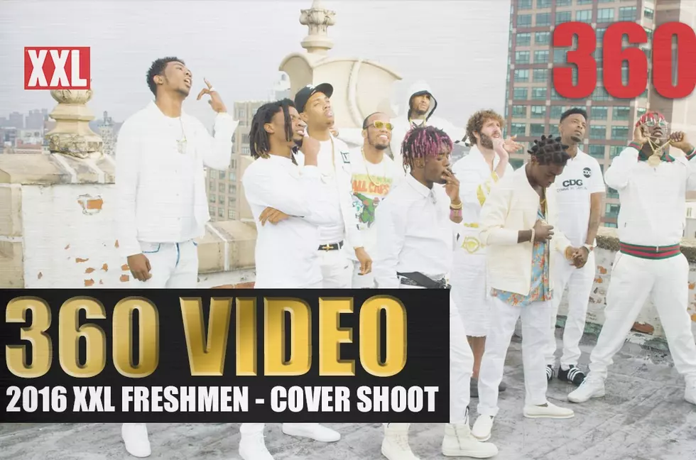 Go Behind the Scenes of the 2016 XXL Freshman Shoot in Interactive 360 Video