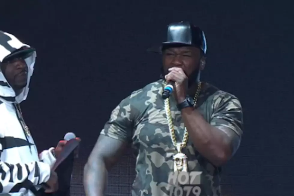 50 Cent Refuses to Leave Stage After Getting Cut Short During Birthday Bash 2016