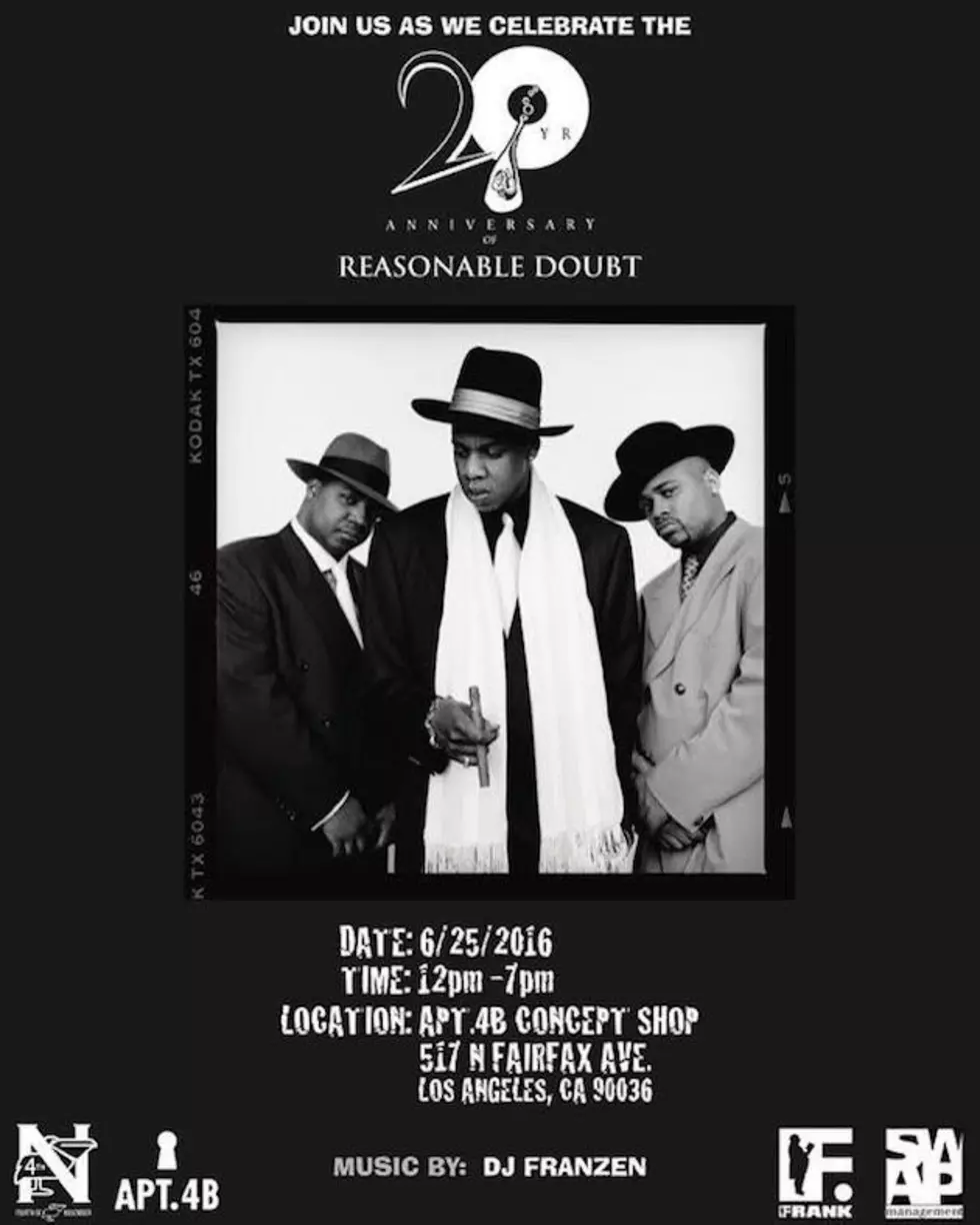 ‘Reasonable Doubt’ Pop-Up Shop Coming to Los Angeles