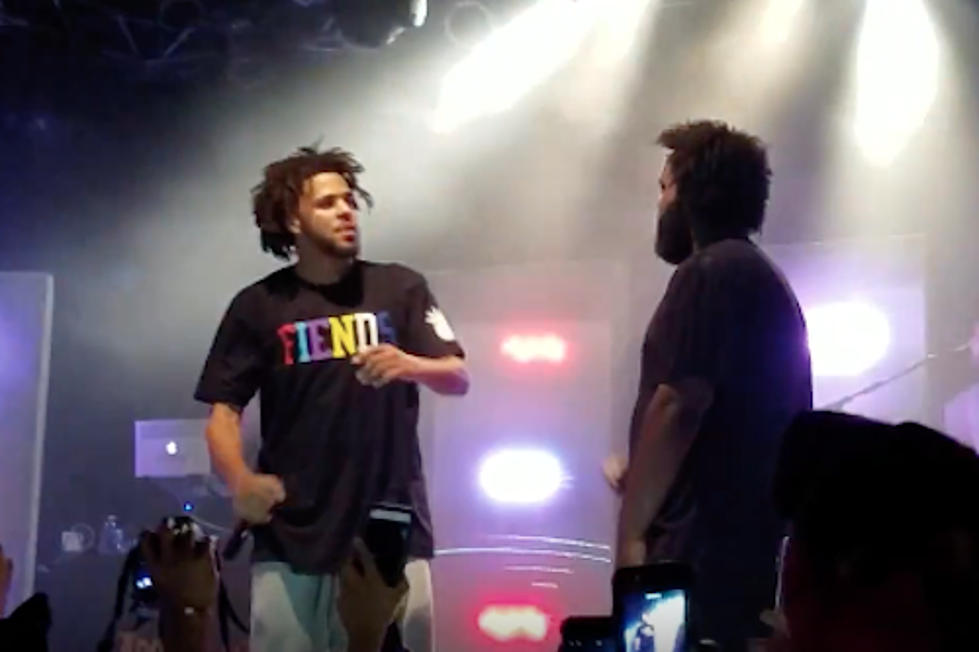 J. Cole Surprises Bas Fans at New York City Concert