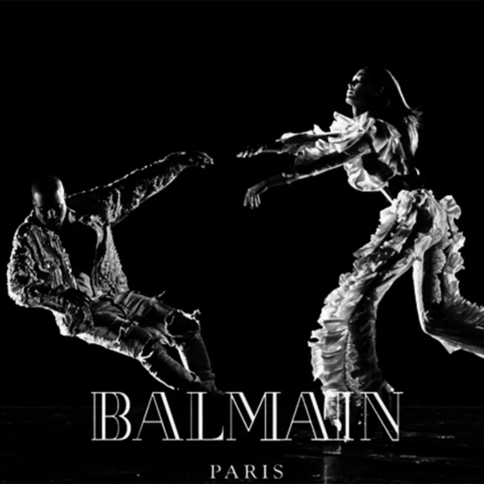Kanye West Stars in Latest Balmain Campaign