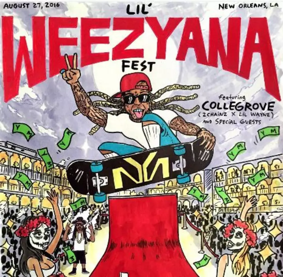 Lil Wayne’s 2016 Lil Weezyana Fest Will Feature 2 Chainz