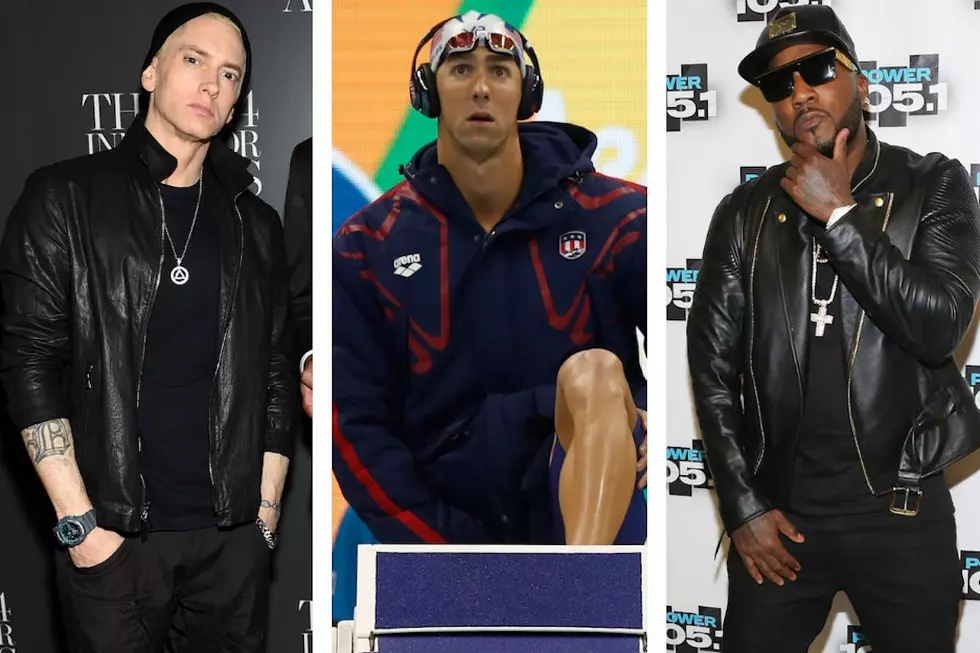 Eminem, Jeezy and More Are on Michael Phelps' Pump-Up Playlist