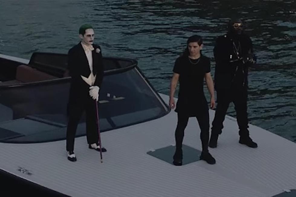 Rick Ross, Skrillex and Jared Leto Star in "Purple Lamborghini" Video