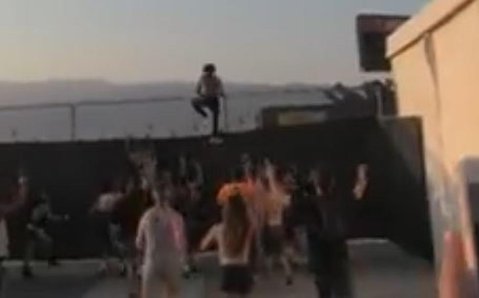 Lil Uzi Vert Jumps Fence After Getting Chased by Fans
