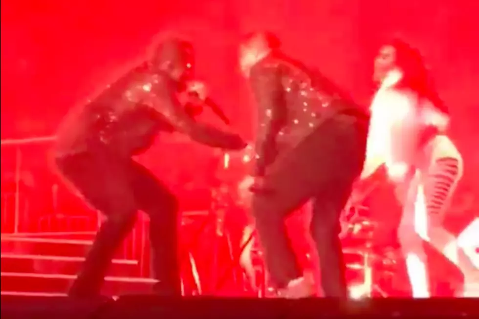 Mase Trips on Stage While Performing at Bad Boy Reunion Tour