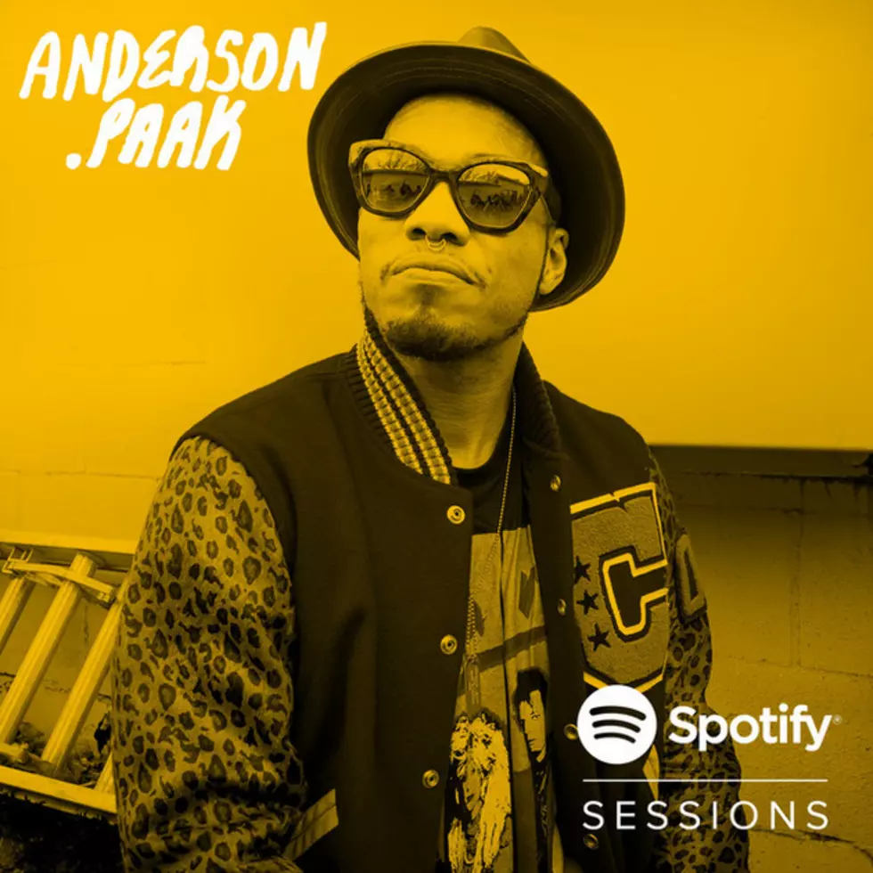 Listen to Anderson .Paak’s Live ‘Spotify Sessions’ Album