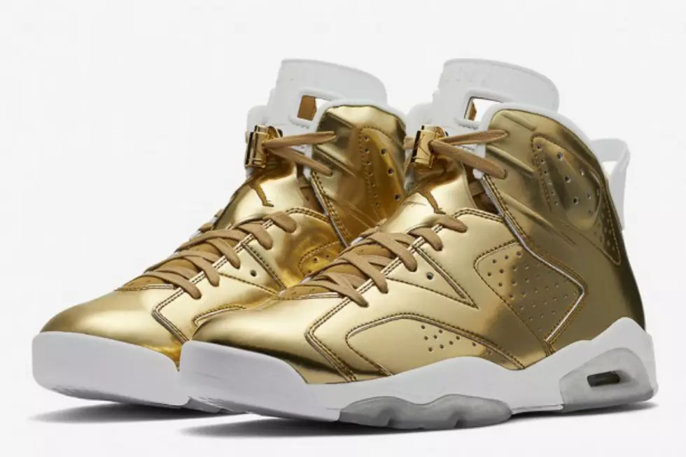Top 5 Sneakers Coming Out This Weekend Including Air Jordan 6 Retro Pinnacle Metallic Gold and SoleFly x Air Jordan 23 More  