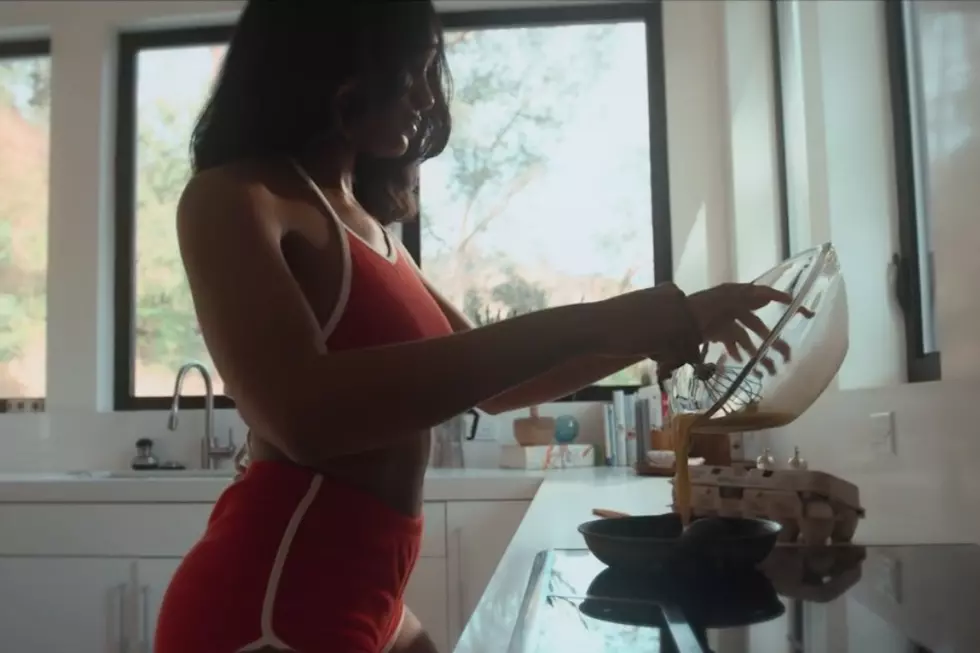 Montana of 300 Has His Girl Cook Him Breakfast in 'Wifin You' Video