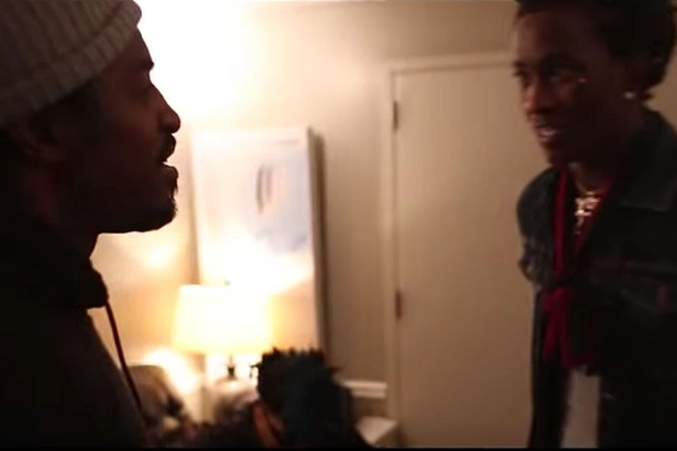 Young Thug and Andre 3000 Connect Backstage at HIHORSE'D Tour