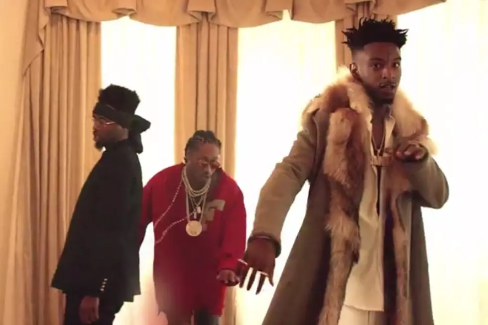 21 Savage and Metro Boomin Chill in a Mansion in “X” Video Featuring Future